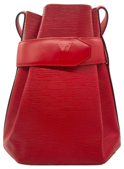 LOUIS VUITTON（ルイ ヴィトン）LOUIS VUITTON (ルイ ヴィトン) サックデポールPM レッド サイズ:PMの古着・服飾アイテム