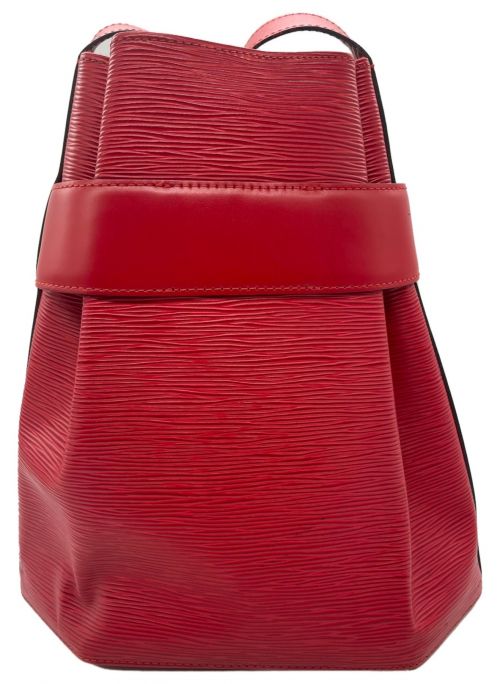 LOUIS VUITTON（ルイ ヴィトン）LOUIS VUITTON (ルイ ヴィトン) サックデポールPM レッド サイズ:PMの古着・服飾アイテム