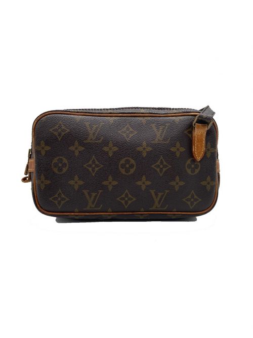 LOUIS VUITTON（ルイ ヴィトン）LOUIS VUITTON (ルイ ヴィトン) マルリーバンドリエール ブラウン サイズ:-の古着・服飾アイテム
