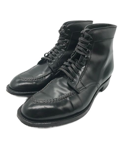 Alden（オールデン）Alden (オールデン) モックトゥブーツ ブラック サイズ:7 1/2Dの古着・服飾アイテム