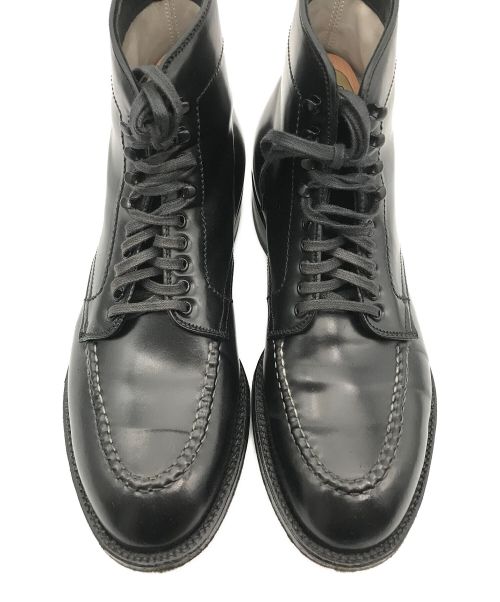 Alden（オールデン）Alden (オールデン) モックトゥブーツ ブラック サイズ:7 1/2Dの古着・服飾アイテム