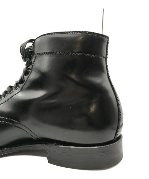 Alden（オールデン）Alden (オールデン) モックトゥブーツ ブラック サイズ:7 1/2Dの古着・服飾アイテム