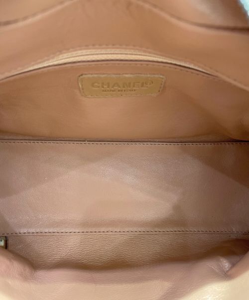 CHANEL（シャネル）CHANEL (シャネル) ボーリングバッグ ベージュ サイズ:-の古着・服飾アイテム