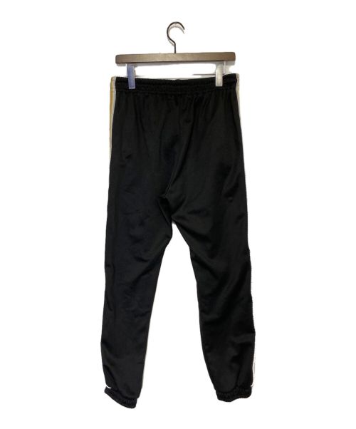 GUCCI（グッチ）GUCCI (グッチ) logo tape-trim track pants ブラック サイズ:XLの古着・服飾アイテム