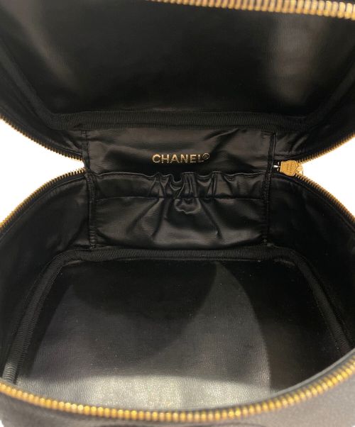CHANEL（シャネル）CHANEL (シャネル) バニティバッグ ブラック サイズ:-の古着・服飾アイテム