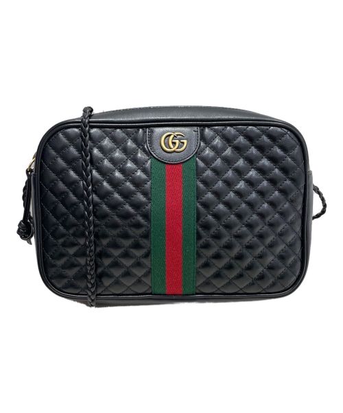 GUCCI（グッチ）GUCCI (グッチ) GGマーモントショルダーバッグ ブラック サイズ:-の古着・服飾アイテム
