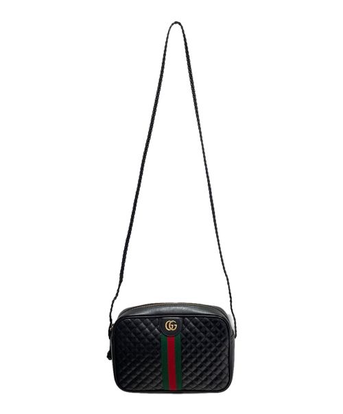 GUCCI（グッチ）GUCCI (グッチ) GGマーモントショルダーバッグ ブラック サイズ:-の古着・服飾アイテム