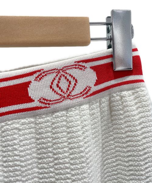 CHANEL（シャネル）CHANEL (シャネル) ニットパンツ ホワイト サイズ:36の古着・服飾アイテム