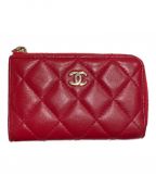 CHANELシャネル）の古着「マトラッセキーケース」｜ボルドー