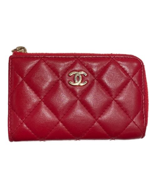 CHANEL（シャネル）CHANEL (シャネル) マトラッセキーケース ボルドー サイズ:-の古着・服飾アイテム