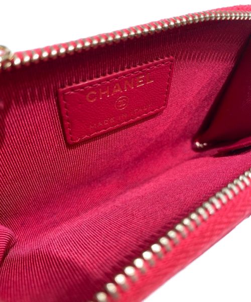 CHANEL（シャネル）CHANEL (シャネル) マトラッセキーケース ボルドー サイズ:-の古着・服飾アイテム