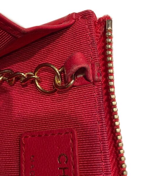 CHANEL（シャネル）CHANEL (シャネル) マトラッセキーケース ボルドー サイズ:-の古着・服飾アイテム