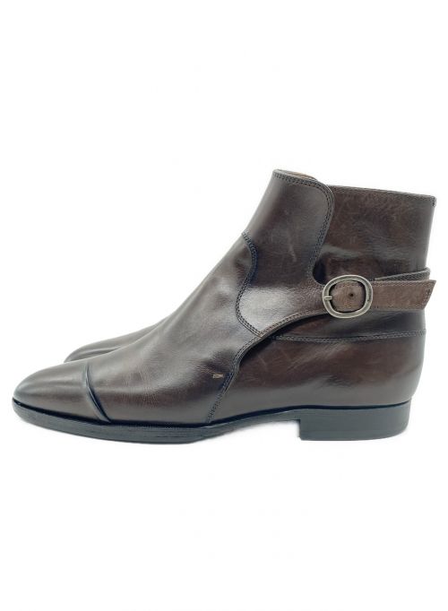 Berluti（ベルルッティ）Berluti (ベルルッティ) モンクトラップレザーブーツ ブラウン サイズ:6 1/2の古着・服飾アイテム