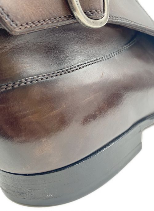 Berluti（ベルルッティ）Berluti (ベルルッティ) モンクトラップレザーブーツ ブラウン サイズ:6 1/2の古着・服飾アイテム