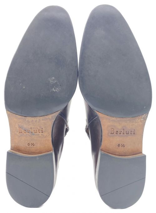 Berluti（ベルルッティ）Berluti (ベルルッティ) モンクトラップレザーブーツ ブラウン サイズ:6 1/2の古着・服飾アイテム