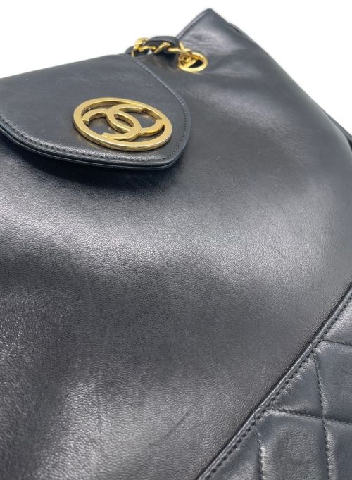 CHANEL（シャネル）CHANEL (シャネル) チェーントートバッグ ブラック サイズ:-の古着・服飾アイテム