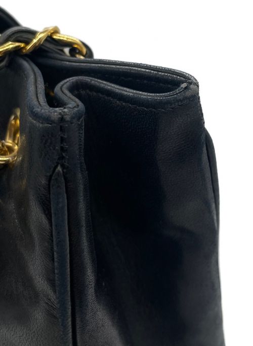CHANEL（シャネル）CHANEL (シャネル) チェーントートバッグ ブラック サイズ:-の古着・服飾アイテム