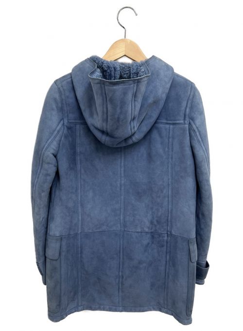 GUCCI（グッチ）GUCCI (グッチ) ムートンダッフルコート スカイブルー サイズ:XSの古着・服飾アイテム