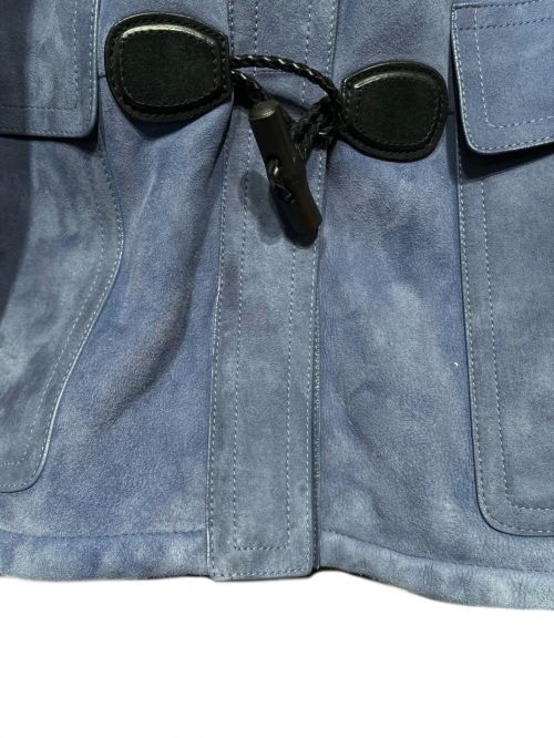 GUCCI（グッチ）GUCCI (グッチ) ムートンダッフルコート スカイブルー サイズ:XSの古着・服飾アイテム