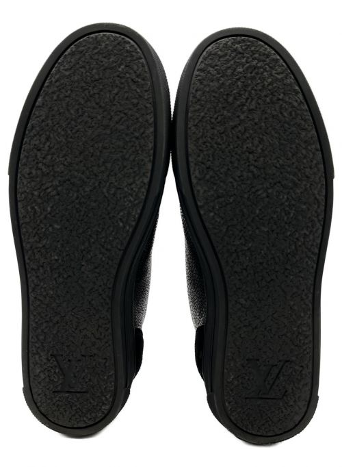 LOUIS VUITTON（ルイ ヴィトン）LOUIS VUITTON (ルイ ヴィトン) サイドジップスニーカー ブラック サイズ:5の古着・服飾アイテム