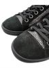 LOUIS VUITTON (ルイ ヴィトン) サイドジップスニーカー ブラック サイズ:5：32800円