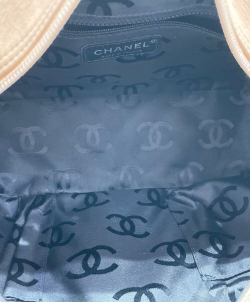 CHANEL（シャネル）CHANEL (シャネル) カンボンラインボーリングバッグ ベージュ サイズ:-の古着・服飾アイテム