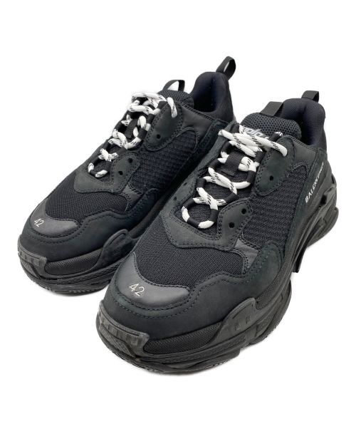 BALENCIAGA（バレンシアガ）BALENCIAGA (バレンシアガ) Triple S ブラック サイズ:42の古着・服飾アイテム