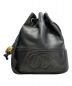 CHANEL（シャネル）の古着「巾着ショルダーバッグ」｜ブラック