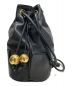 中古・古着 CHANEL (シャネル) 巾着ショルダーバッグ ブラック サイズ:-：178000円