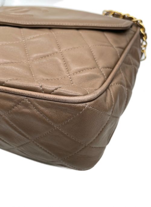 CHANEL（シャネル）CHANEL (シャネル) フリンジショルダーバッグ ブラウン サイズ:-の古着・服飾アイテム