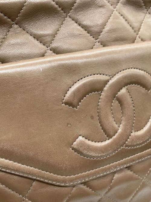 CHANEL（シャネル）CHANEL (シャネル) フリンジショルダーバッグ ブラウン サイズ:-の古着・服飾アイテム