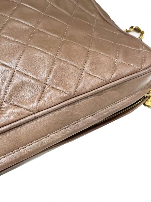 CHANEL（シャネル）CHANEL (シャネル) フリンジショルダーバッグ ブラウン サイズ:-の古着・服飾アイテム