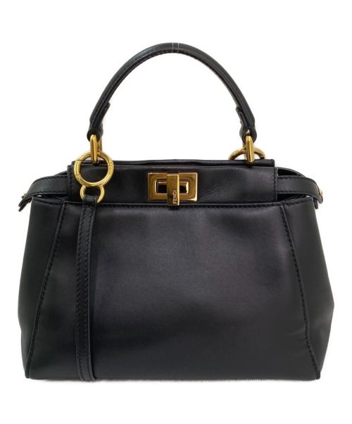 FENDI（フェンディ）FENDI (フェンディ) ピーカブーミニ ブラック サイズ:ミニの古着・服飾アイテム