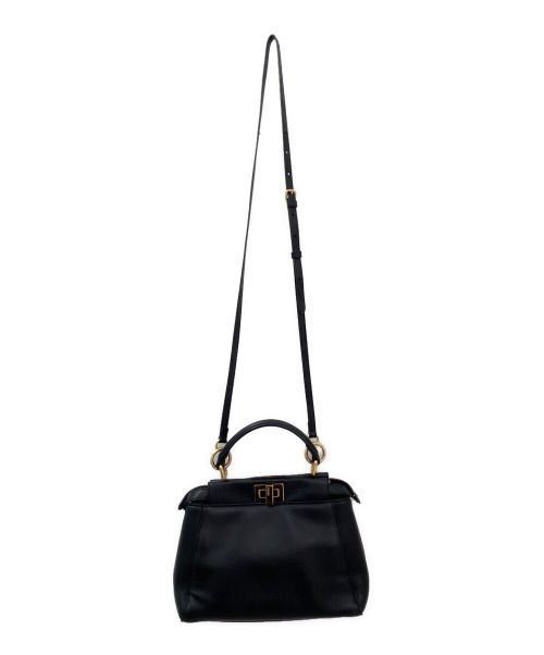 FENDI（フェンディ）FENDI (フェンディ) ピーカブーミニ ブラック サイズ:ミニの古着・服飾アイテム