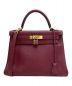 HERMES（エルメス）の古着「ケリー28」｜ボルドー