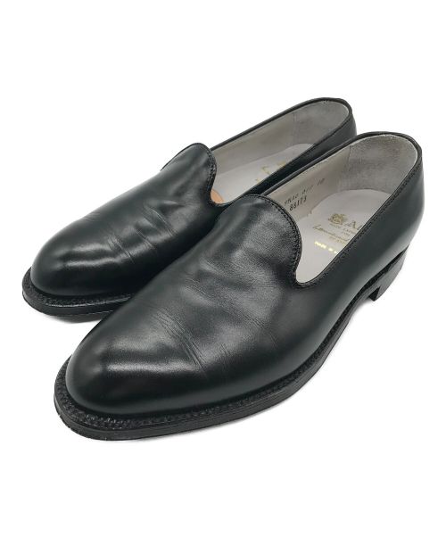 Alden（オールデン）ALDEN (オールデン) カーフプレーントウ スリッポン ブラック サイズ:7 1/2Dの古着・服飾アイテム
