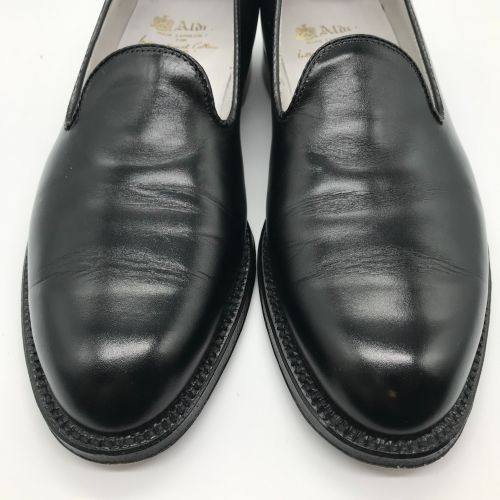 Alden（オールデン）ALDEN (オールデン) カーフプレーントウ スリッポン ブラック サイズ:7 1/2Dの古着・服飾アイテム