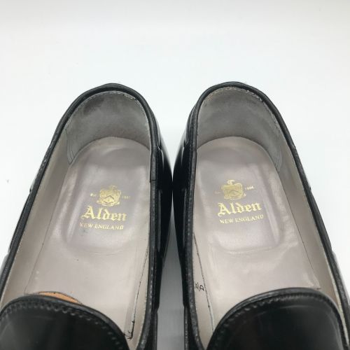 Alden（オールデン）ALDEN (オールデン) タッセルローファー ブラック サイズ:8 Dの古着・服飾アイテム