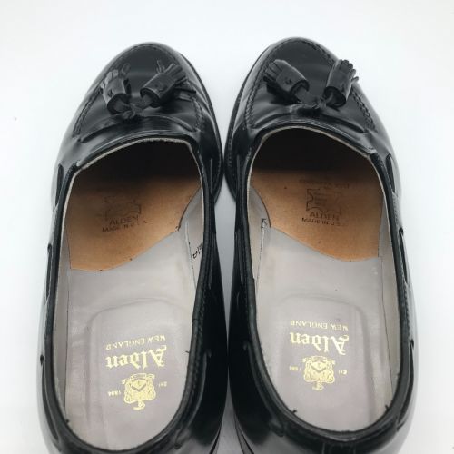 Alden（オールデン）ALDEN (オールデン) タッセルローファー ブラック サイズ:8 Dの古着・服飾アイテム