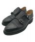 PARABOOT（パラブーツ）の古着「ダブルモンクストラップシューズ」｜ブラック