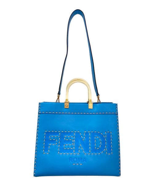 FENDI（フェンディ）FENDI (フェンディ) SUNSHINE SHOPPER スカイブルー サイズ:MEDIUMの古着・服飾アイテム