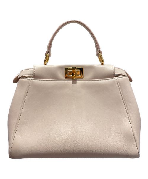 FENDI（フェンディ）FENDI (フェンディ) ピーカブーミニ ベージュ サイズ:ミニの古着・服飾アイテム