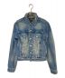 BALENCIAGA (バレンシアガ) 17AW Campaign Logo Denim Jacket スカイブルー サイズ:44：37800円