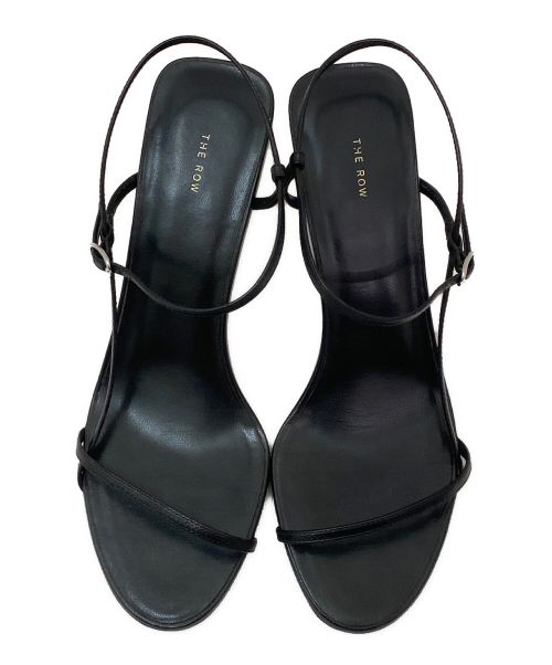 THE ROW（ザ ロウ）THE ROW (ザ ロウ) BARE SANDAL ブラック サイズ:35 1/2の古着・服飾アイテム