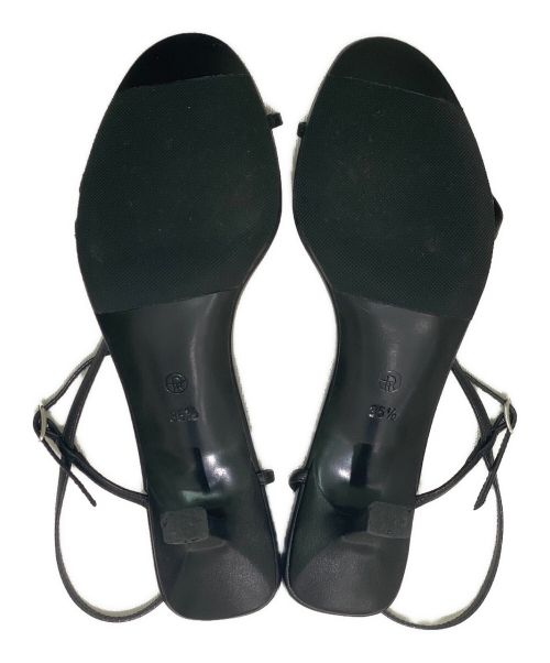 THE ROW（ザ ロウ）THE ROW (ザ ロウ) BARE SANDAL ブラック サイズ:35 1/2の古着・服飾アイテム