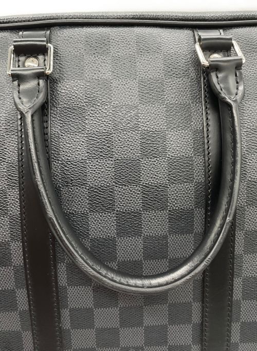LOUIS VUITTON（ルイ ヴィトン）LOUIS VUITTON (ルイ ヴィトン) ポルト ドキュマン・ヴォワヤージュ ブラック サイズ:-の古着・服飾アイテム