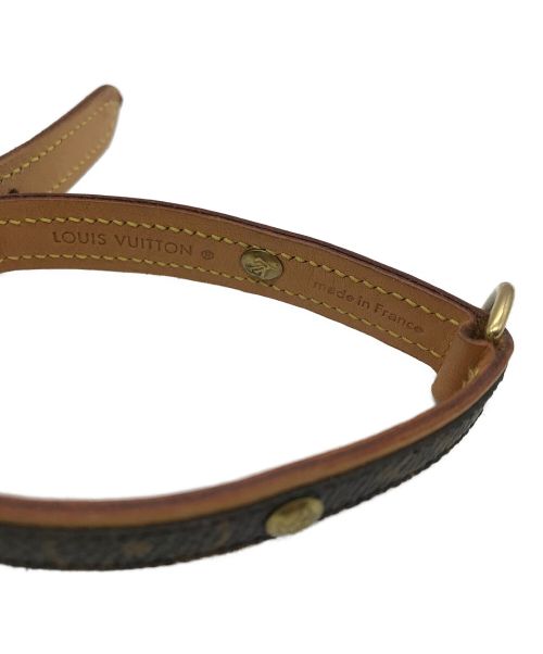 LOUIS VUITTON（ルイ ヴィトン）LOUIS VUITTON (ルイ ヴィトン) ドックリード首輪セット ブラウンの古着・服飾アイテム