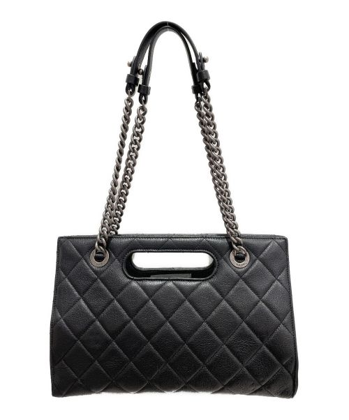 CHANEL（シャネル）CHANEL (シャネル) 2WAYチェーンバッグ ブラック サイズ:-の古着・服飾アイテム
