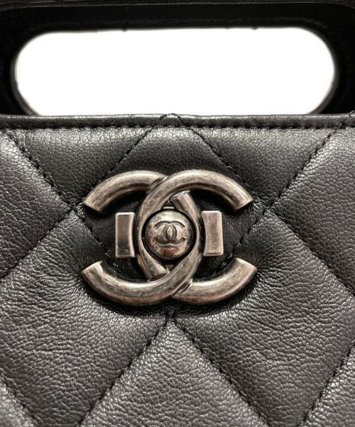 CHANEL（シャネル）CHANEL (シャネル) 2WAYチェーンバッグ ブラック サイズ:-の古着・服飾アイテム