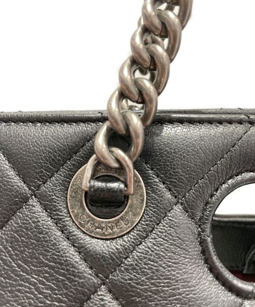 CHANEL（シャネル）CHANEL (シャネル) 2WAYチェーンバッグ ブラック サイズ:-の古着・服飾アイテム